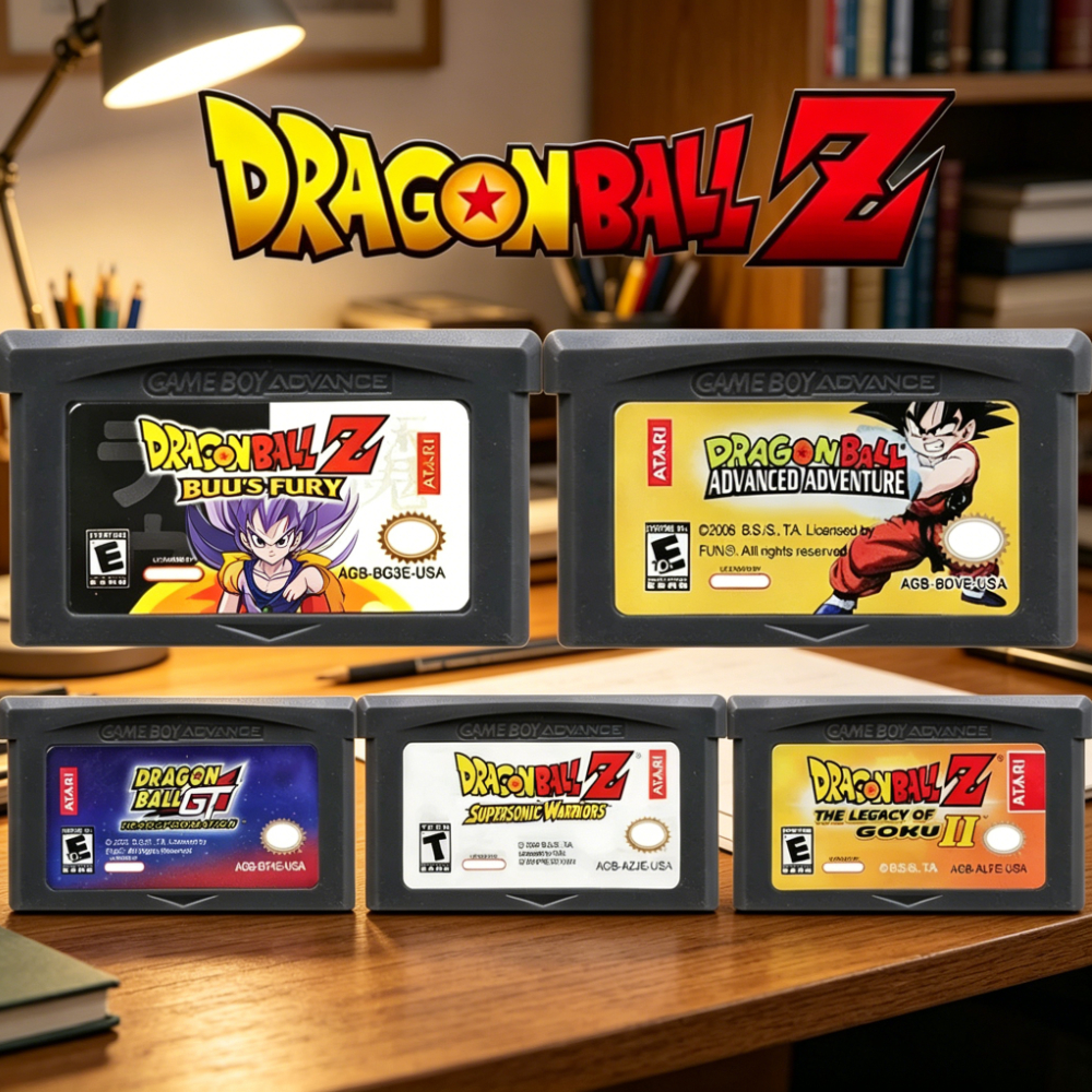 Gaming Console And - USA/EUR Dragon Ball GBA Game Cartridge