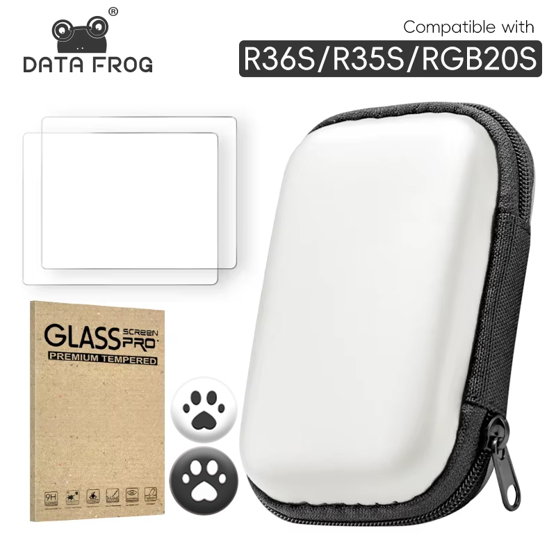 Gaming Console R36S - DATA FROG Tempered Glass Screen Protector