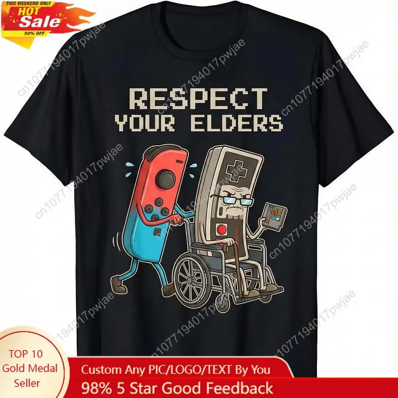 Funny Retro Gamer Graphic T-Sh – обзор и цена Gaming Console And
