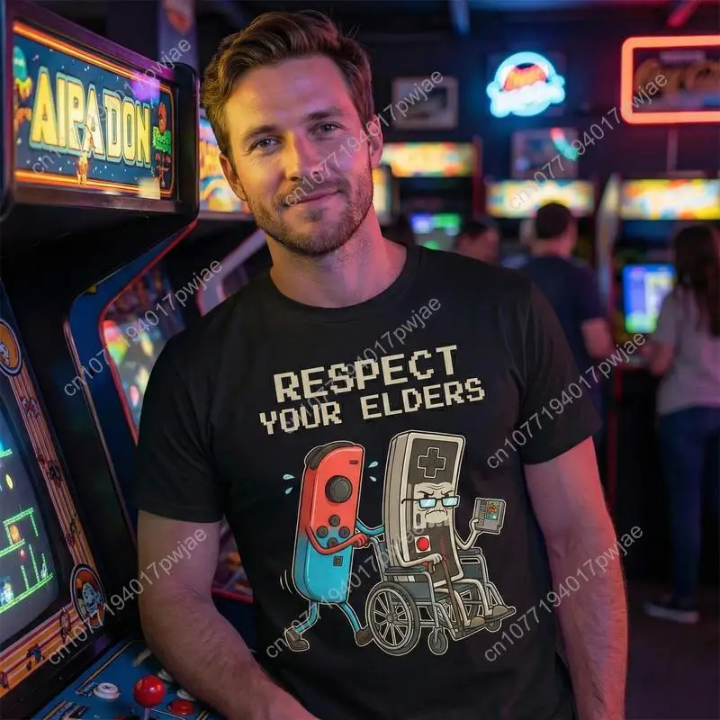 Funny Retro Gamer Graphic T-Sh – обзор и цена Gaming Console And