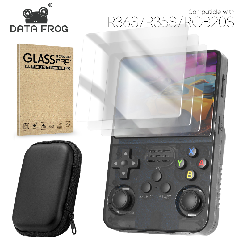 DATA FROG R36S Screen Protecto – обзор и цена Gaming Console R36S