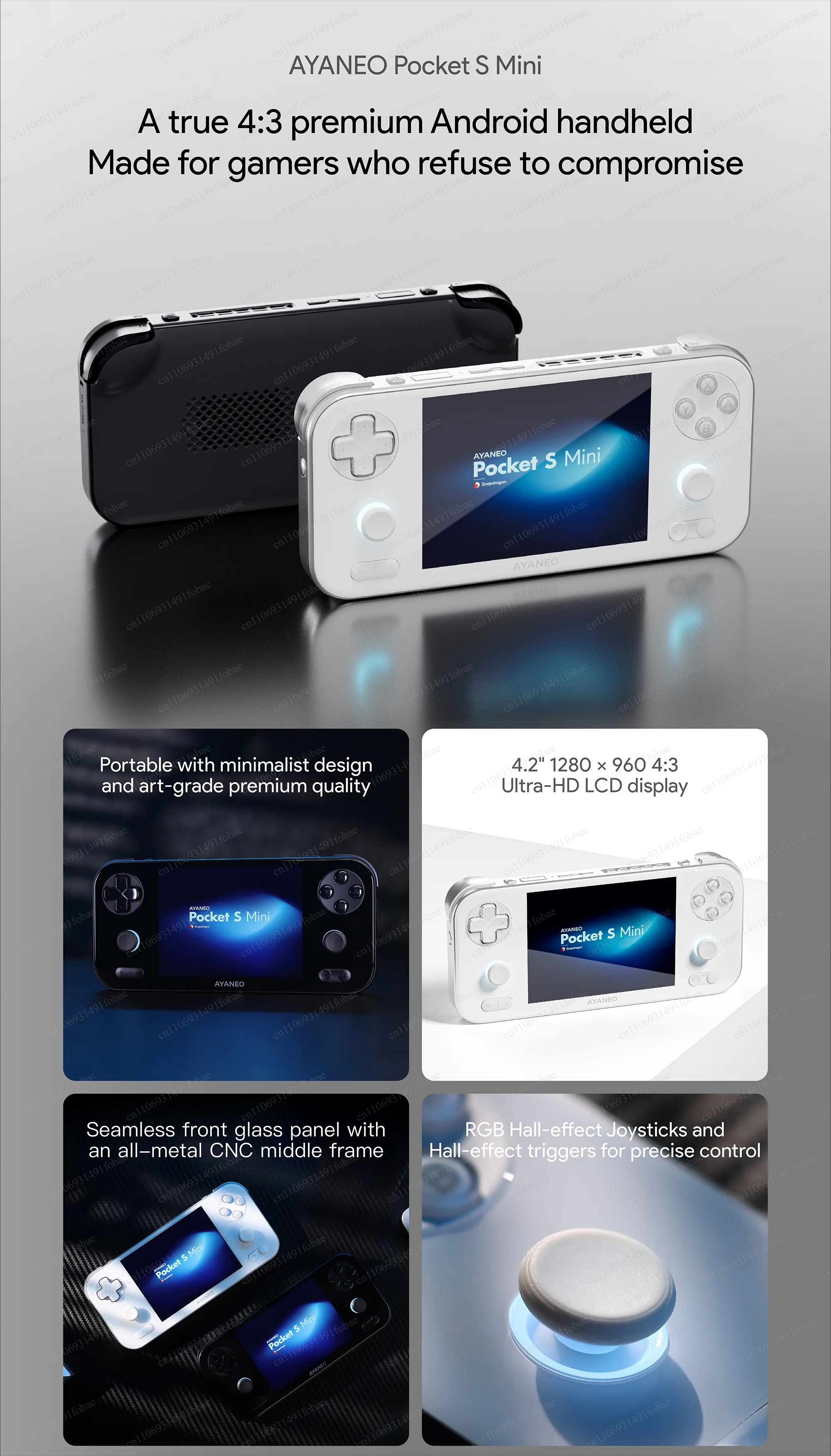 AYANEO Pocket S Mini Retro Han – обзор и цена Gaming Console With Games