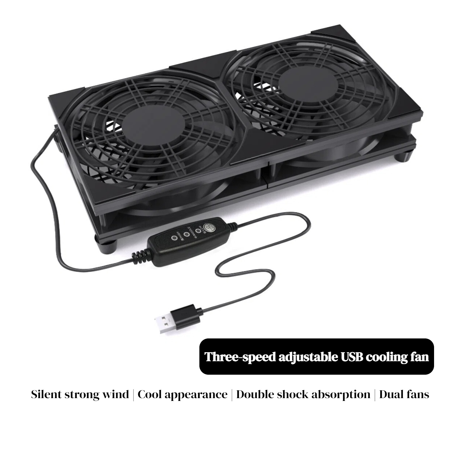 Dual USB Cooling Fan with 3-Sp – обзор и цена Gaming Console In