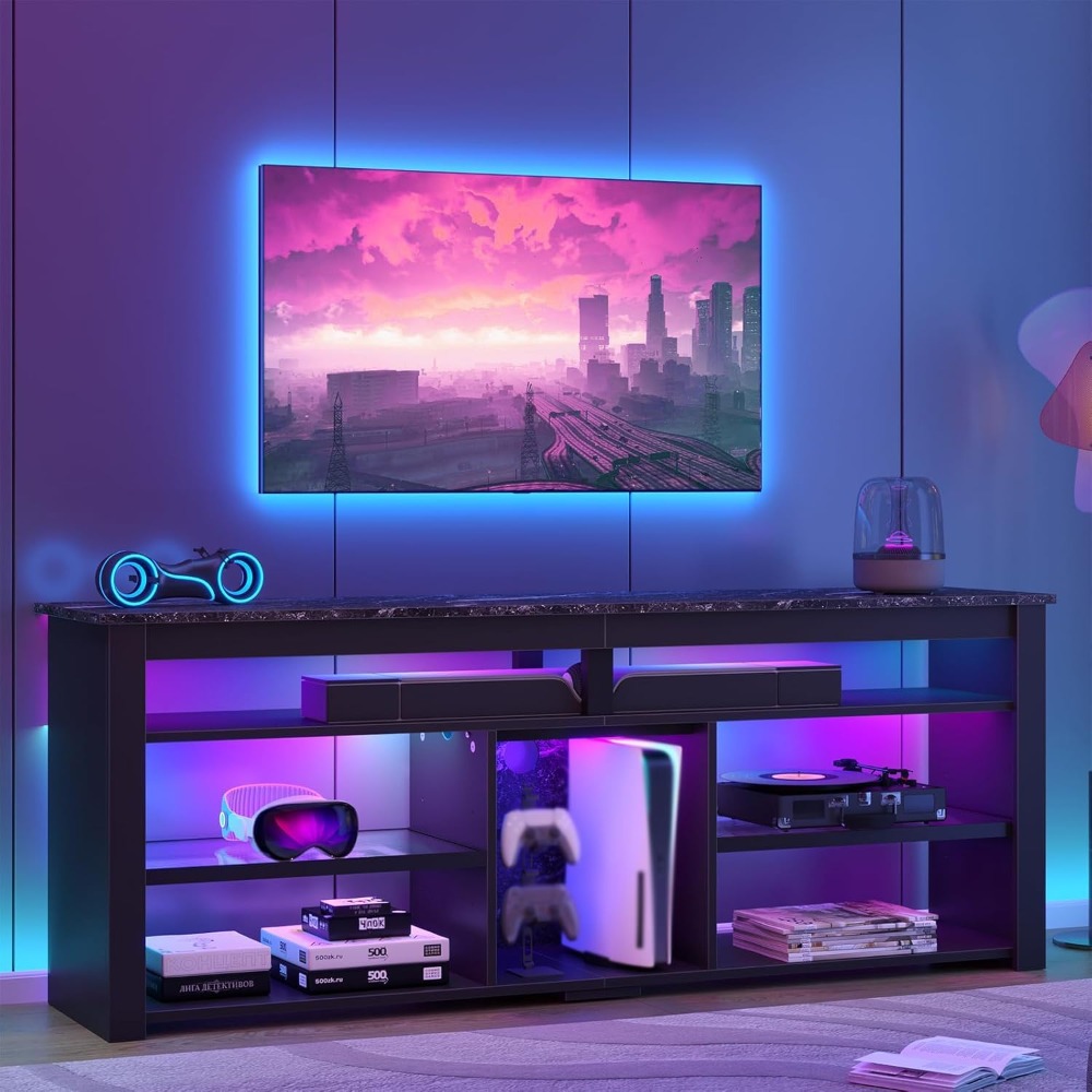 TV Stand for 70 inch TV, Enter – обзор и цена Gaming Console Tv Stand