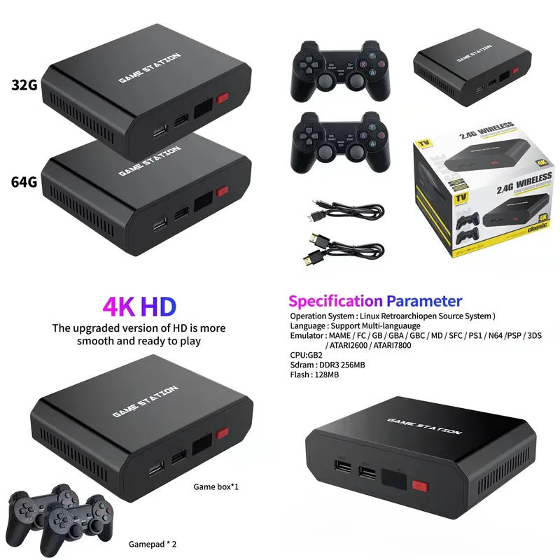 M8plus HD Video Game Console B – обзор и цена Gaming Console With Games