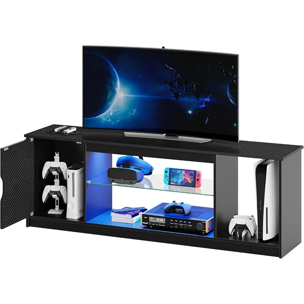 Bestier Led Entertainment Cent – обзор и цена Gaming Console Tv Stand