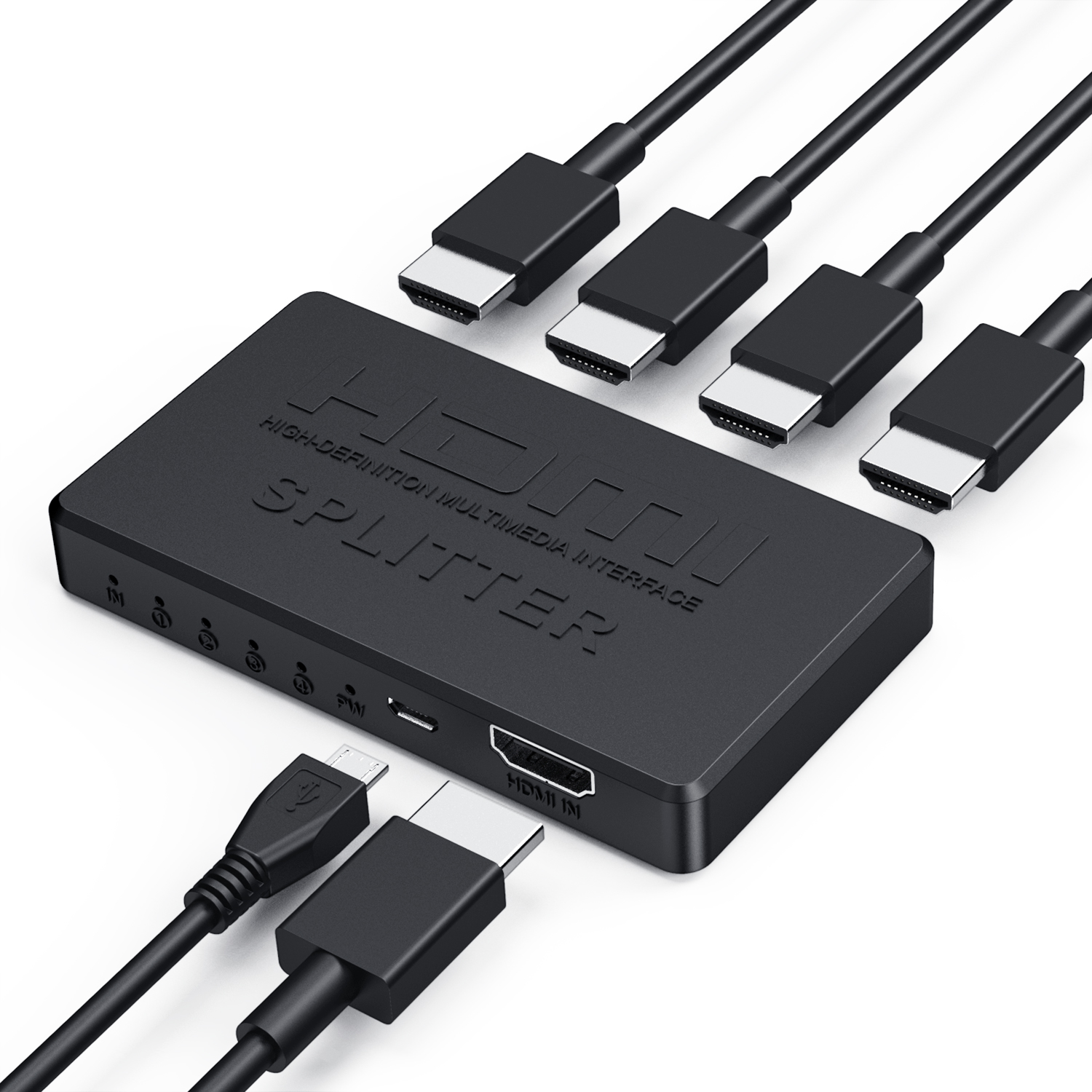 4K 2K HDMI Splitter 1 in 4 out – обзор и цена Gaming Console Bundle
