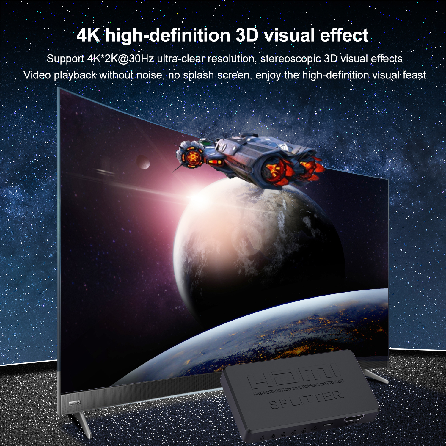 4K 2K HDMI Splitter 1 in 4 out – обзор и цена Gaming Console Bundle