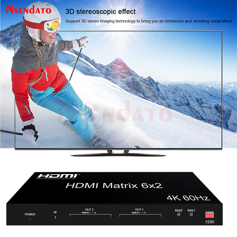 6x2 HDMI Matrix Switch 4k 60hz – обзор и цена Gaming Console Bundle