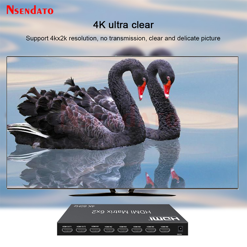 6x2 HDMI Matrix Switch 4k 60hz – обзор и цена Gaming Console Bundle