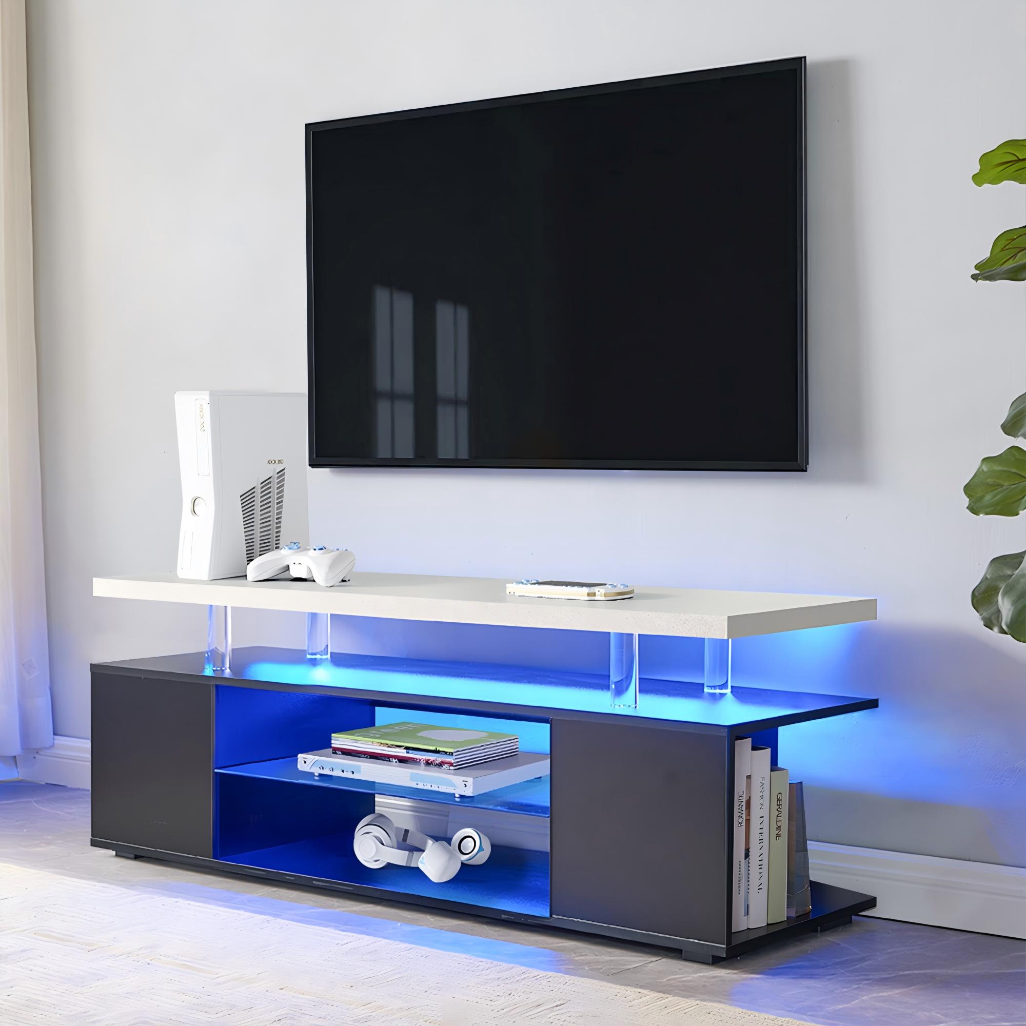 TV Stand for 60 Inch TV LED Ga – обзор и цена Gaming Console Tv Stand