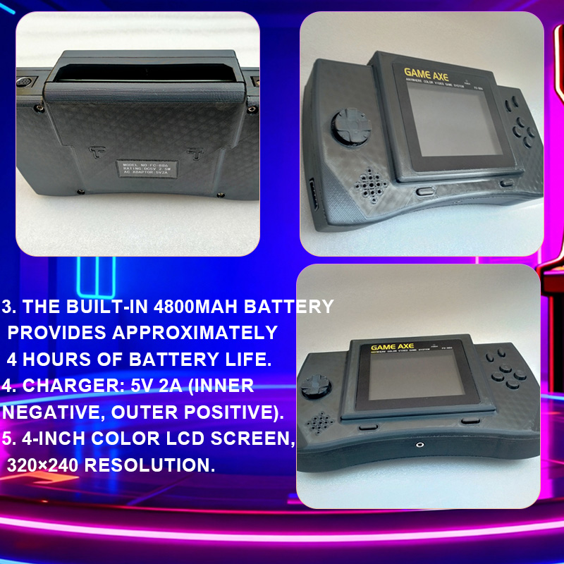 PFT Elite 4-Inch Handheld Arca – обзор и цена Gaming Console Retro