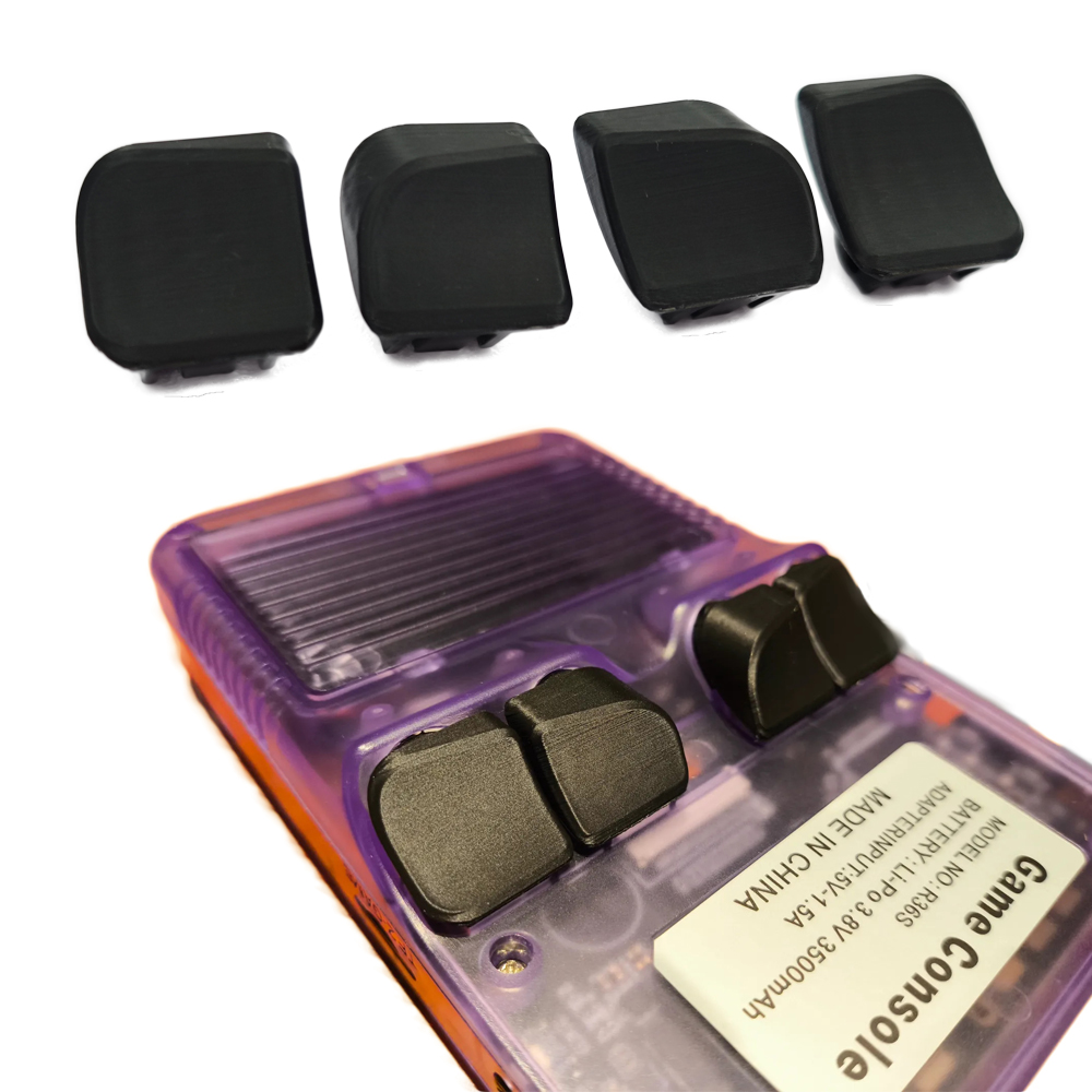 4PCS 3D Printing Back Buttons  – обзор и цена Gaming Console R36S