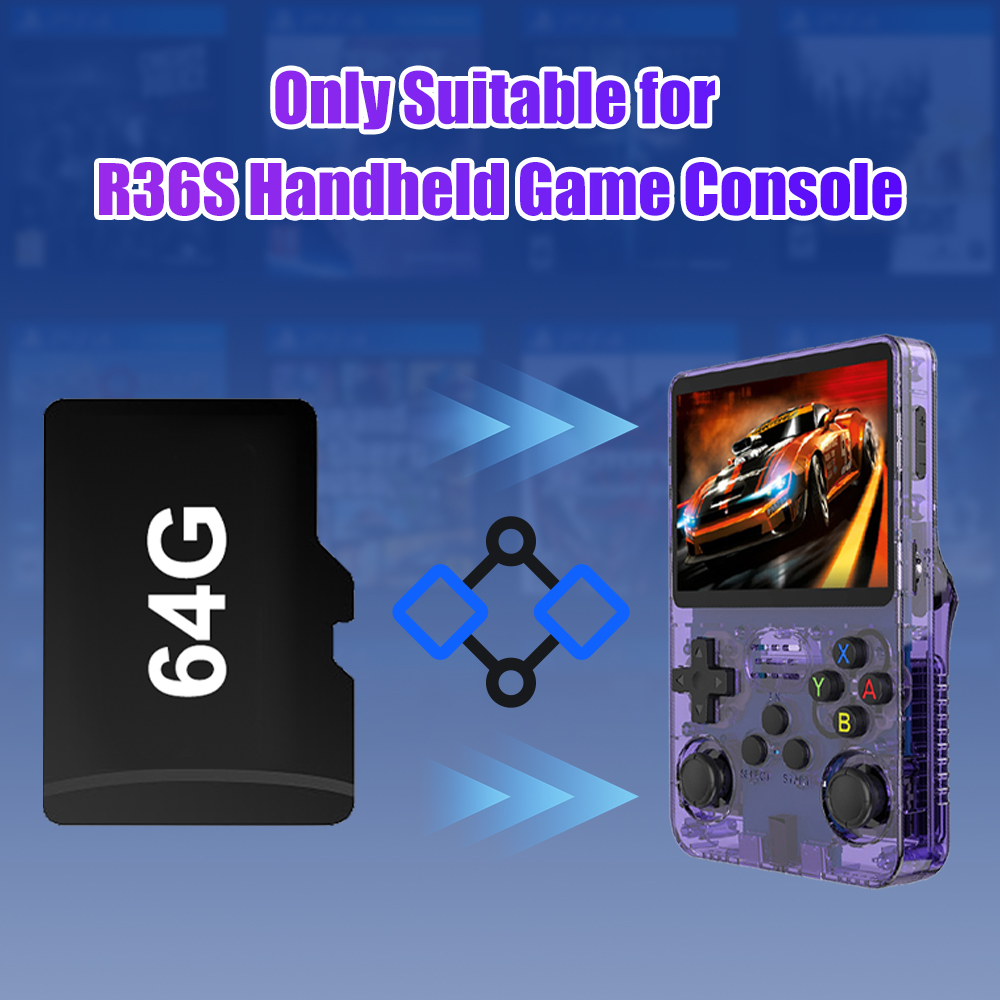 64G Game TF Card for R36S Vide – обзор и цена Gaming Console R36S