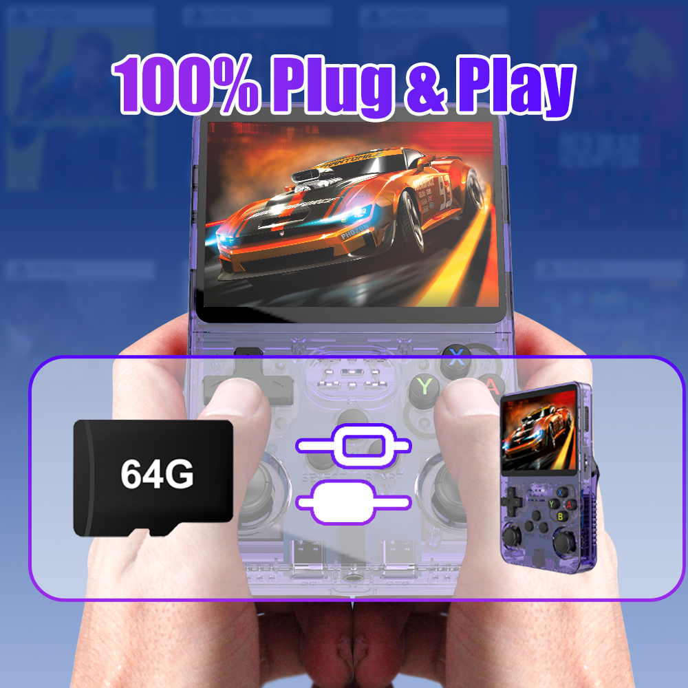 64G Game TF Card for R36S Vide – обзор и цена Gaming Console R36S