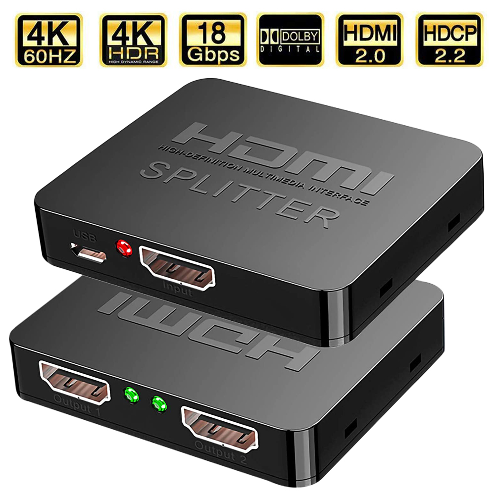 2023 Best 4K HDMI Splitter 1x2 – обзор и цена Gaming Console Bundle