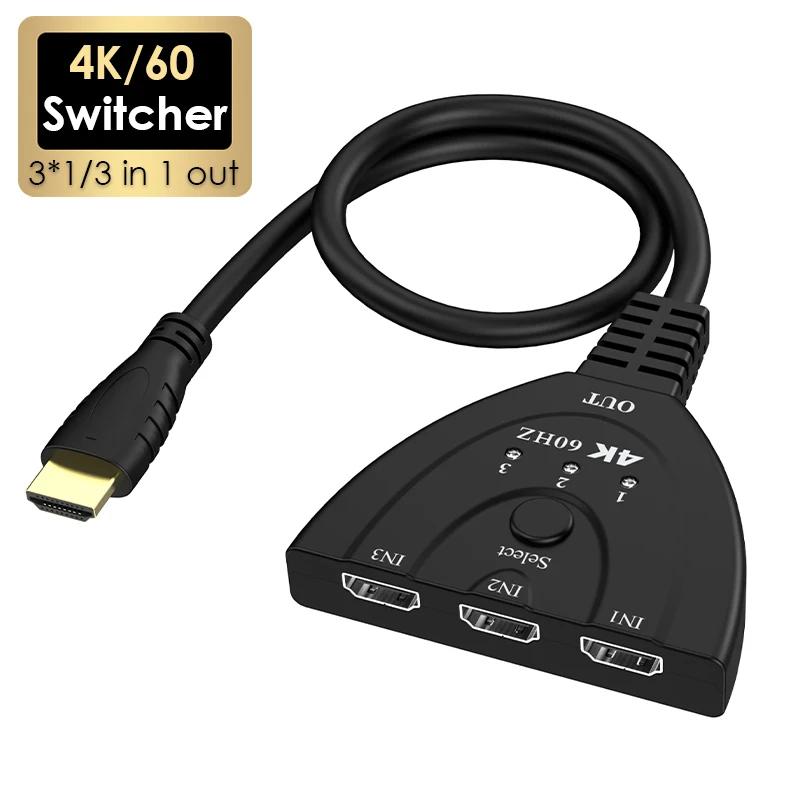 4K 60Hz 3D Mini 3 Port HD Swit – обзор и цена Gaming Console Bundle