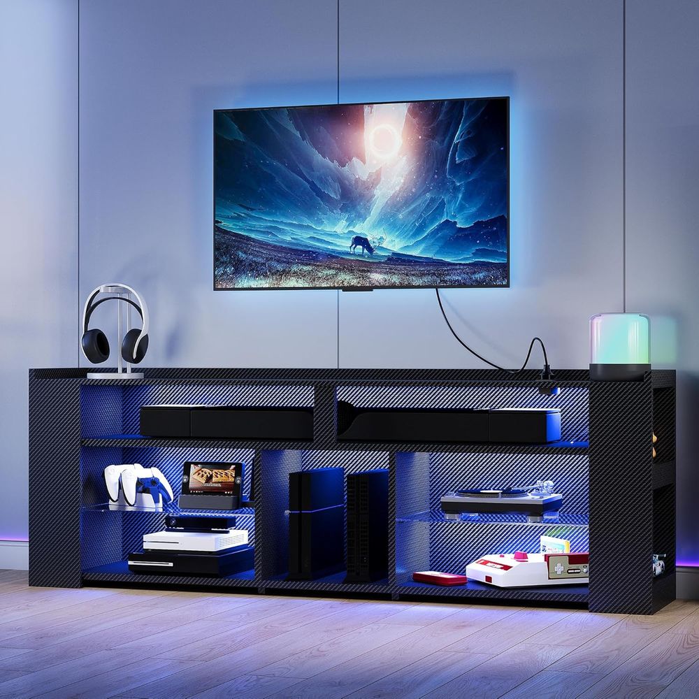 70.9 High Entertainment TV Sta – обзор и цена Gaming Console Tv Stand