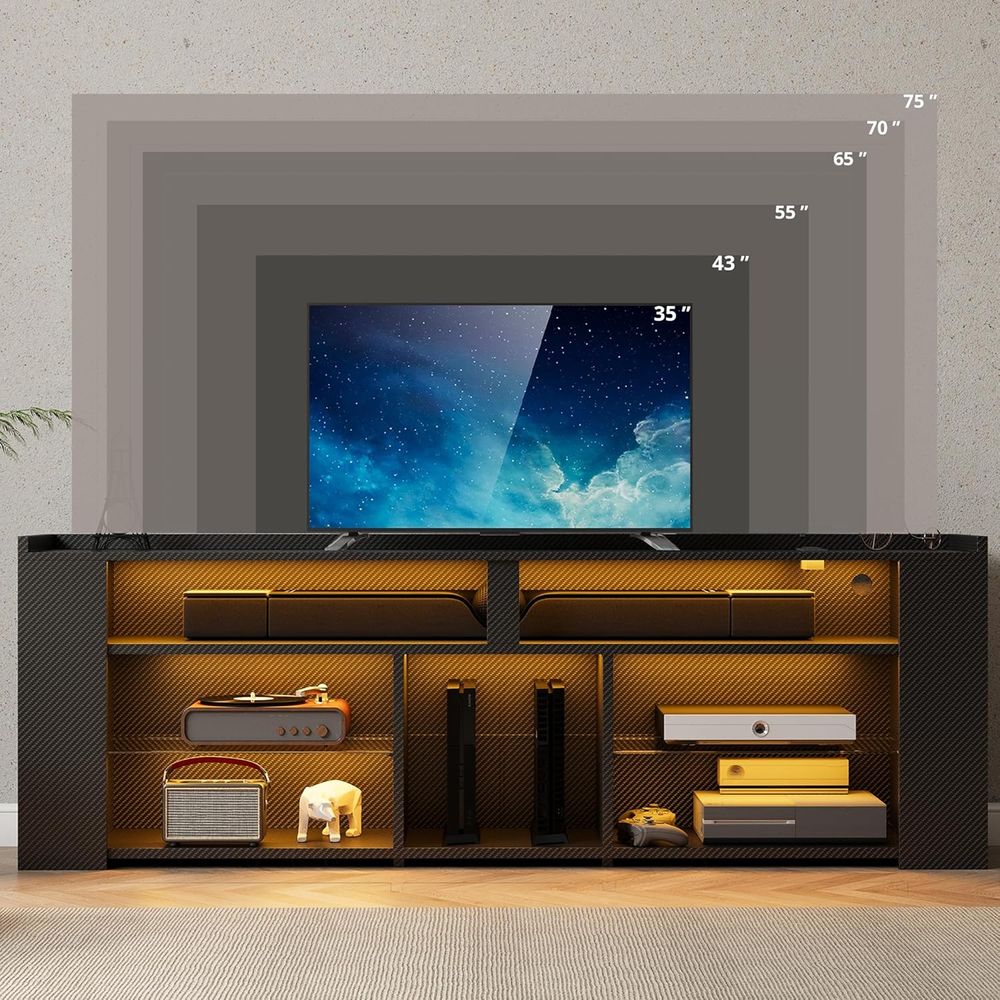 70.9 High Entertainment TV Sta – обзор и цена Gaming Console Tv Stand